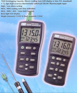 温度记录表TES-1316(K.J.E.T.R.S.N.)
